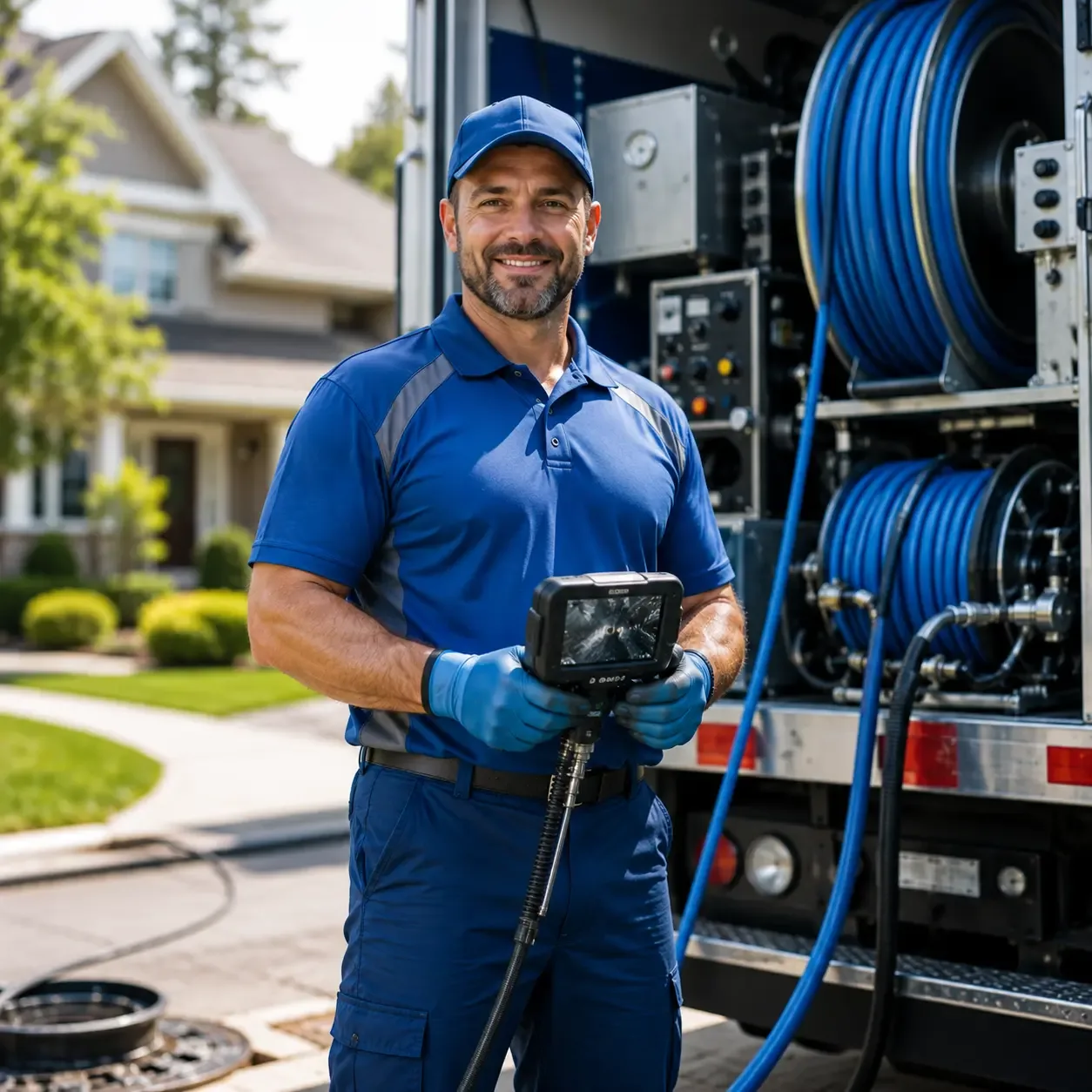 Local outdoor drain cleaning specialists in Armada, MI